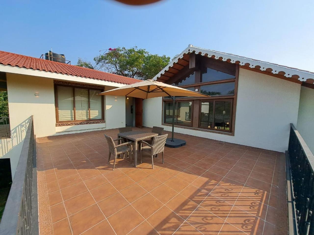 Casa Blanca 3Bhk W/Pool Near Mandwa, Alibaug Villa Alībāg Exteriör bild