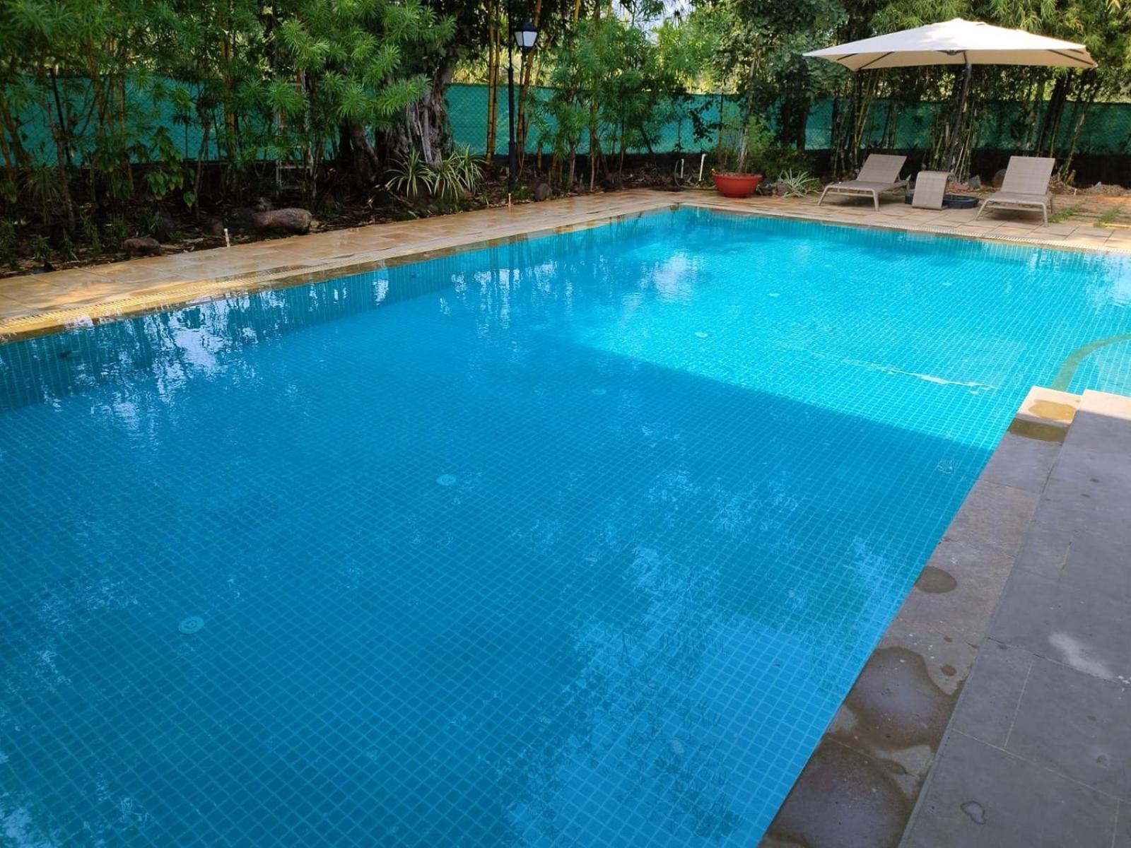 Casa Blanca 3Bhk W/Pool Near Mandwa, Alibaug Villa Alībāg Exteriör bild